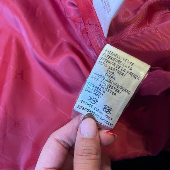 Tommy Hilfiger Black Suede Leather Jacket - Picture 8 of 13